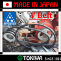 High quality and durable V-belt and wedge rubber belt. Made in Japan